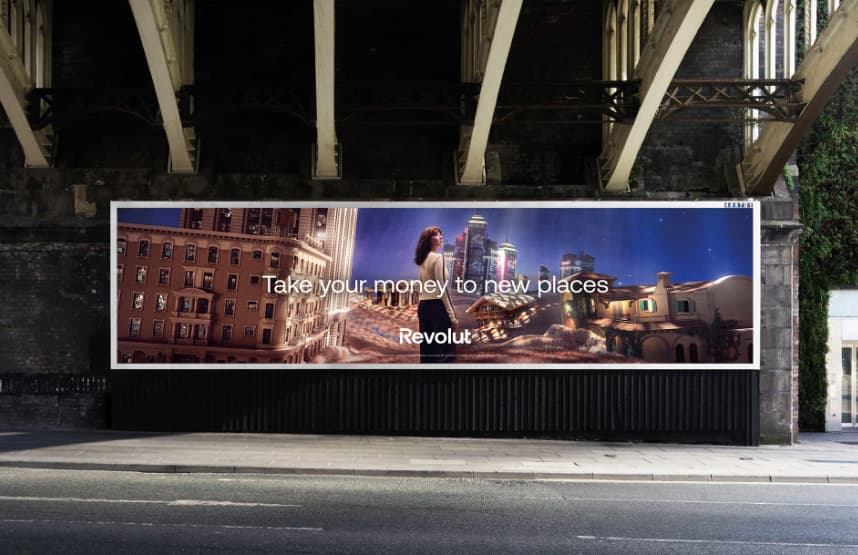 Revolut's 2025 Ad Campaign - Billboard
